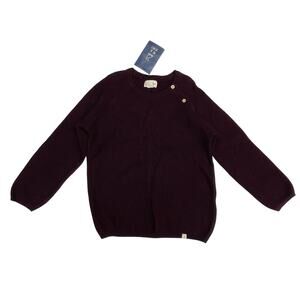 NWT Me & Henry 3-4Y Burgundy Roan Sweater